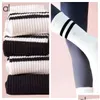 Chaussettes sportives AL-115 Femmes Pilates Pilates Nécrose de yoga Fitness Indoor Fitness Dance Tobe Drop Livraison Outdoors Athletic Outdoor Acs Otkro