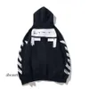 Sweatshirts Herren Hoodies Sweatshirts Off Style Mode Pullover gemaltem Pfeilkreuz Streifen Hoodie und Off With Tem Shirt 876