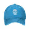 Ball Caps Skull Dachshund Dog Funny Halloween Costume Cowboy Hat Cap Male Women's Men's