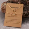 12 Twee Constellations Necklace Constellation Card Set Bracelet