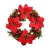 Flores decorativas 40 cm Christmas Wrinal