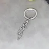 Keychains Nedar Fashion Leaf Keychain Keychain en acier inoxydable Plant des clés pour femmes Hommes sacs à main pendentifs bricolage bijoux artisanat
