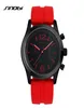 SINOBI sports Women039s Wrist Watches Casula Geneva Quartz Watch Soft Silicone Strap Fashion Color Cheap Affordable Reloj Mujer1382619