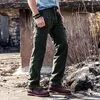 Herenbroek Pant katoen lange lengte rechte tactische vracht Men camoflage multi-pockets casual broek mannelijk militair leger klassieker