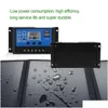 ألواح الطاقة الشمسية PWM 12V24V Controller Adaptive 10A 20a 30a 40a 50a 60a 70a 80a