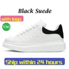 2024 Ny designer casual mens kvinnor skor plattform sneakers läder mocka veet lägenheter snörning chaussur de espadrill chaussures sporttränare tränare