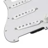 Cables OriPure Set of Loaded Prewired SSS Pickguard Staggered Pickups Electric Guitar Accessories ,White