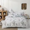 Bedding Sets J 3/4Pcs Set Adult Children Green Cactus Pattern Kit Including Pillowcase & Duvet Cover Flat Sheet