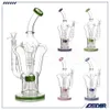 13 Zoll Kopftes Glas Rauchen Wasserrohr Gla Bubbler Shisha Rohre Recycler Bong Öl DAB Rig mit 14mm Schüssel