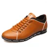 Casual Shoes Men's Fashion British Style Gentlemen's Four Seasons Banquet Sports Wear Resistant bekväm lägenhet