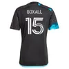 2024 25 Minnesota United FC Lod Mens voetbaljerseys Fragapane Reynoso Boxall Pukki Trapp Hlongwane Home Zwart voetbalshirt Volwassene mouw uniformen