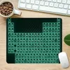 Muskuddar handled vilar PC Gamer periodisk tabell över element dator skrivbord matta spel lapto mus mattor mause pad mousepad glas skåp tangentbord matta