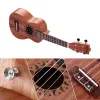 Guitarra de 21 polegadas ukulele Sapele Acoustic Ukulele 15 Fret 4 Strings Instrumentos de guitarra de guitarra Mini Guitar