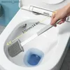 Pennelli per pulizia Spazzola igienica silicone Casa del bagno muro del bagno Hanin Punchin Punchin Brush Liht Luxury Toilet Pit di squattini Set di pulizia L49