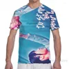 Мужские рубашки Shancai and Lay Men футболка женщин по всему печати модная рубашка для мальчика Tops Tees с короткими рукавами футболки