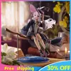 Akcja Figury 21 cm Wędrująca wiedźma Podróż Elainy Fly to Sky Anime Figure Kawaii Pvc Model Doll Peryferyjne Figurki Manga Gift Toy Y240415