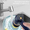 Cleaning Brushes Cordless Electric Cleanin Brush LED Display Power Shower Scrubbers for Tub Tile Sink Window L49