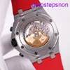 Highend AP Wrist Watch Epic Royal Oak Series 26470ST MENS Watch acier acier automatique Swiss Famous Luxury Sports Watch Diamètre 42 mm