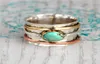 Bohemian Natural Stone Rings for Women Men Vintage Turquoises Finger Fashion Party Wedding Jewelry Accessories8648039