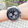 Highend AP Wrist Watch Royal Oak Offshore Series 26420SO Precision Steel Ceramic Ring Back Transparent Chronograph Mens Fashion Leisure Business Sports Machine