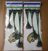 Frete grátis 72pcs verde aço inoxidável de aço de pesca líder líder líder de arame giration giration girando 15/11/30cm3573515