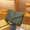 Le concepteur de sacs à main vend des sacs de marque féminin à 55% de la chaîne de sacs de sacs de rabais petit carré épaule crossbody