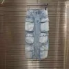 Дизайнер KK половина с несколькими карманами с обеих сторон для юбки рабочей одежды тяжелая промышленность не показной дизайн нижнего сплит