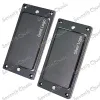 Cabos Um conjunto de 2 pcs sem orifícios capa fechada picape ativo humbucker para guitarra elétrica com caixa de bateria