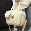 Shoulder Bags Multi-function Maternity Bag With Pendant Nappy Packs Portable Cute Cartoon Large Capacity Nylon Organizer Travel