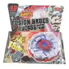 B -X Toupie Patlama Beyblade Döndüren Üst Metal Füzyon Ustaları BB128 Dragonis 85xf 4D Sistem - Başlatıcı ile Başlangıç ​​Seti 240412