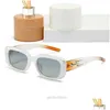 Солнцезащитные очки нежные монстры дизайнерские солнцезащитные очки роскошные классические металлические рамки для мужчин и женщин UV400 защита линз высококачественные бренды E Dhsst