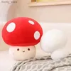 Pouilles en peluche 23cm mignon champignons simulés en peluche jouet en peluche en peluche en peluche