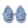 shark Summer Slippers Sliders Men Women Kids Slides Pink Blue Grey Memory Foam Sandals Soft Thick Cushion SlipperSihj#