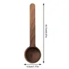 Scolle di caffè Misurazione di cucchiai materiale di alta qualità con diversi stili di lunghezza della maniglia per fagioli macinati zucchero