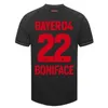 23 24 Bayer 04 Leverkusen Soccer Jerseys Wirtz Boniface Hincapie Hofmann Frimpong Tapsoba Schick Palacios Grimaldo Home Away 3 -й 2023 2024 Мужчины футбольные рубашки