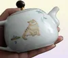 Luwu لطيف Cat Ceramic Teapot التقليدية وعاء صيني 280 مل 2106211264005