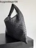 Bottegvenets handväskor Hop Bag stora 2024 NYA STOCK Fårskinn Woven Womens Underarm Handbag 53cm RJ