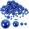 Vasi 125 pezzi per perle piene di perle di plastica trasparente per perle addominali