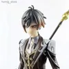 Figury zabawek akcji 19 cm Genshin Impact Zhongli Klee Hu Tao Paimon Anime Figura PVC Figura Figura Model rzeźby ręcznie wykonana dekoracja pulpitu Y240415