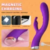 Konijnen vibrator voor vrouwen krachtige g spot vrouwelijke clitoris stimulator oplaadbaar vibrerend stille g-spot siliconen sexy speelgoedwinkel