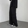 Pantaloni da uomo Trendy Drape Pocket Drape Hong Kong Style Sliemming Suit