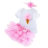 Mädchenkleider Kleid für Baby Taufkleid Erste 1. Geburtstagsfeier Kleidung Kleinkind Sommerkleidung Kind Vestido Infantil