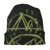 Berets Necronomicon Sigil Lovecraft Symbool Occulte mannen Women Beanies Caps Bonnet Hat Warm Hip Hop herfst Winter Skullies hoeden