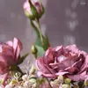 Kwiaty dekoracyjne Pionit Flower -Centerpiece sztuczne ozdoby ozdoby L9BE