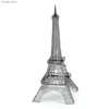 3DパズルEiffel Tower 3DメタルパズルモデルキットDIYレーザーカットパズルジグソーお子様Y240415