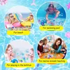 Kids Summer Pool Diving Treasure Hunt Game Ocean Treasure Acrylic Gems Underwater Water Games Pool Accessories Set Children Toys 240403