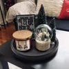 Promocja posiadaczy świec! Matowy czarny metalowy uchwyt na tacę kawy i dekoracje domu jadalni