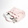 Sznurka Mabula wielokrotne użycie damskiej różowej wielonoślą torba na ramię swobodne lekkie sklepy zakupowe torebka prosta torebka