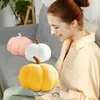 Decorative Flowers 20cm Pumpkin Plush Pillow Simulation Vegetable Stuffed Throw Cushion Home Sofa Bedroom Halloween Decor For Friends