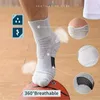 Sports Socks Super Elite Mens Sports Anti-Slip Cotton Sock Riding Cycling Basketball Running Tennis Breattable Deodorou fukt